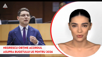 Știrile de la ora 13:00 prezentate de Ștefania Alephia, 15 noiembrie 2025