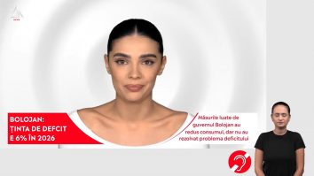 Știrile de la ora 13:00 prezentate de Ștefania Alephia, 3 noiembrie 2025