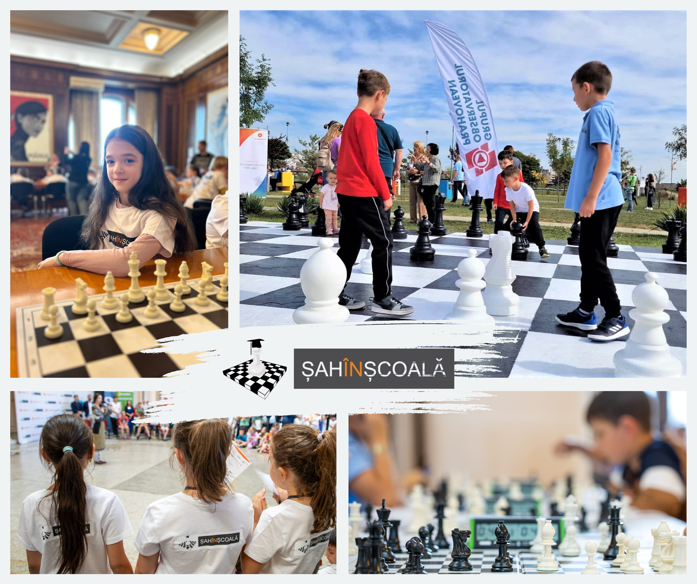 (P) REVOLUȚIA ȘAHULUI ÎN EDUCAȚIA ROMÂNEASCĂ: Peste 125.000 de copii din 37 de județe beneficiază de cel mai amplu program educațional complementar din România – Șah în școală