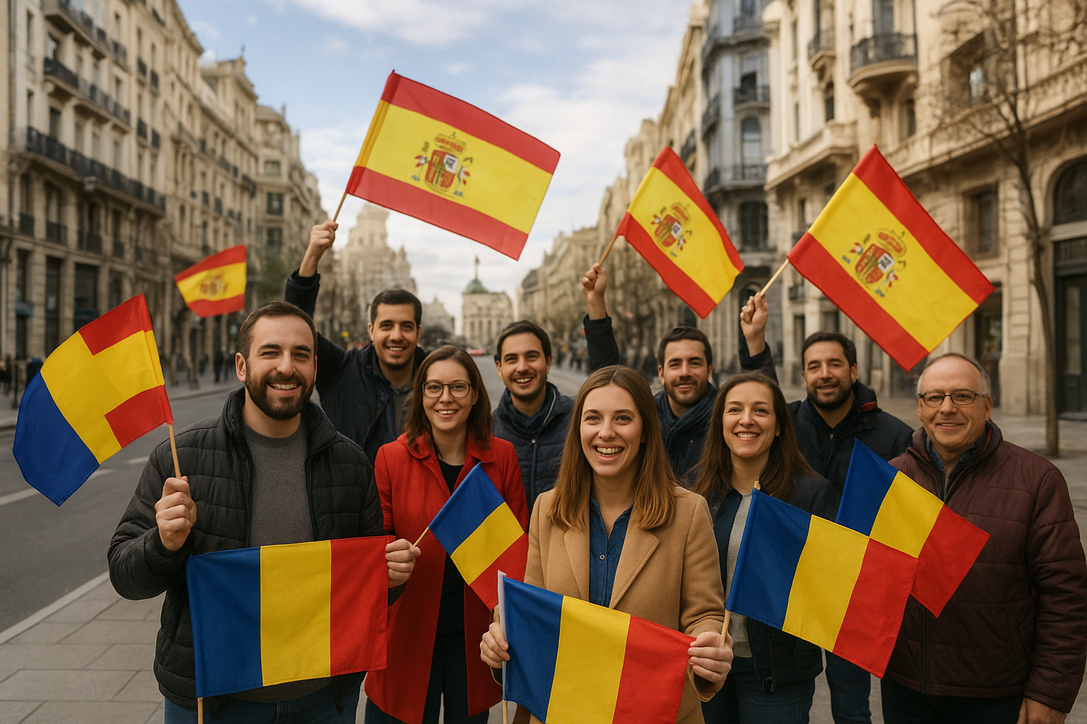 Cum trăiești 1 Decembrie departe de casă? Alina Ștefănescu: „La Madrid se organizează des fel de fel de evenimente culturale. Nu se simte la fel, dar se încearcă”