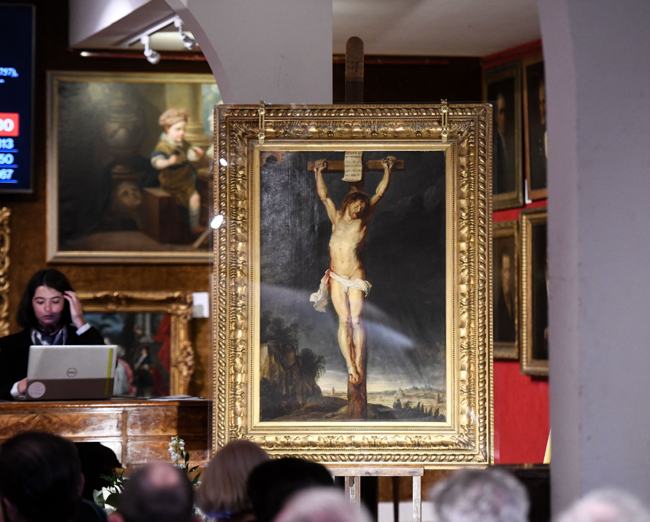 „Hristos pe Cruce”, pictura lui Rubens ascunsă de peste 400 de ani, a fost vândută la licitație în Franța pentru aproape 3 milioane de euro