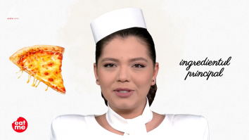 Eat me. Cheese pizza
