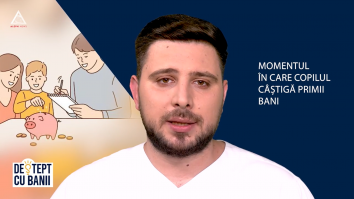 Deștept cu banii. Primul salariu al copilului