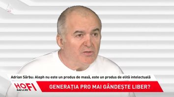 Florin Călinescu, despre Aleph News: „Cu Adrian Sârbu, orice realitate este la început utopie”. Ce spune Adrian Sârbu despre viitorul proiectului: „Azi ești spectator, mâine contributor. Asta înseamnă Aleph: SOCIAL TELEVISION”