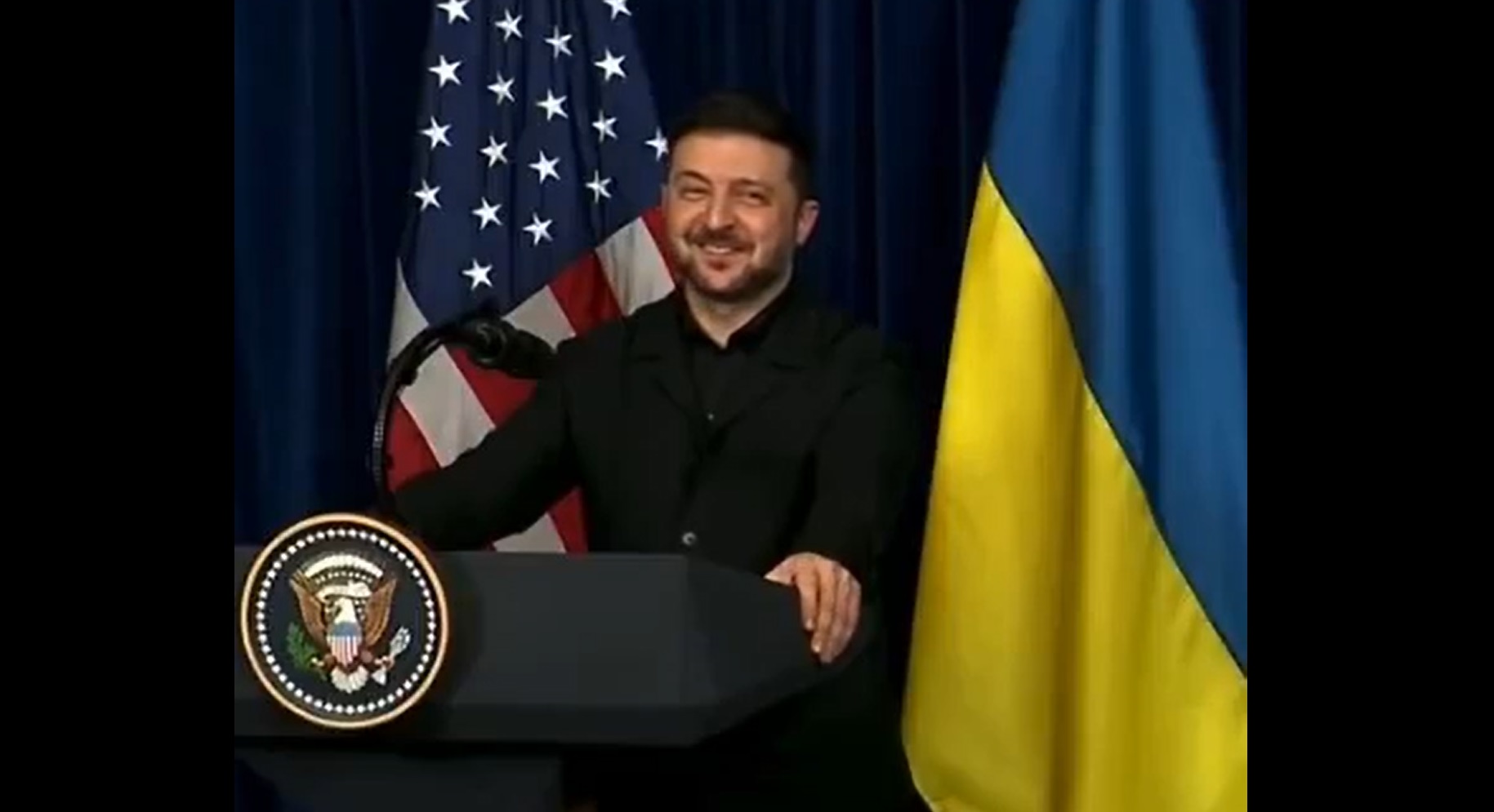 Moment viral la Mar-a-Lago. Zelenski a izbucnit în râs la comentariile lui Trump: „Putin își dorește ca Ucraina să aibă succes”