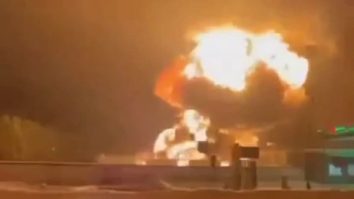 Ucraina a incendiat unul dintre cele mai importante depozite de petrol din regiunea Belgorod din Rusia