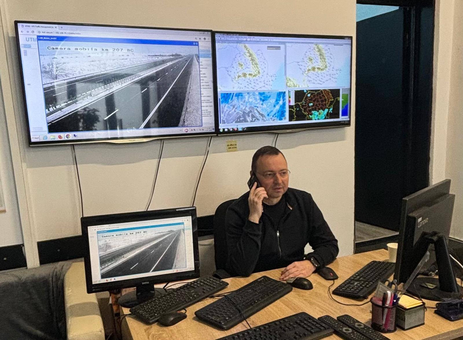 Directorul CNAIR: „Prefer să avem un drum închis controlat pentru scurt timp, decât să punem în pericol viața șoferilor”. Pistol ne recomandă să evităm deplasările în zonele vizate de coduri meteo