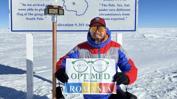 Alpinistul Adrian Ahrițculesei a ajuns la Polul Sud, o performanță unică pentru un român: „Munții Parâng mă ajută să mă antrenez”