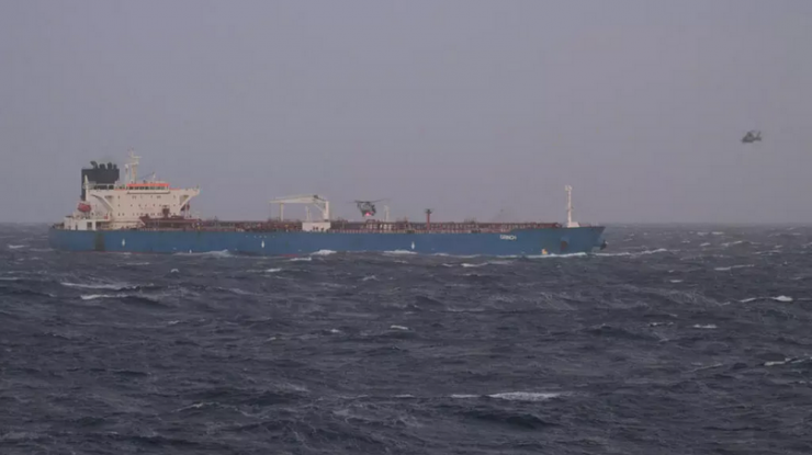 Marina Franceză a confiscat nava „Grinch” din „flota fantomă” a Rusiei, în Mediterana de Vest. Macron: „Operațiunea a fost realizată cu sprijinul mai multor aliați ai Franței”