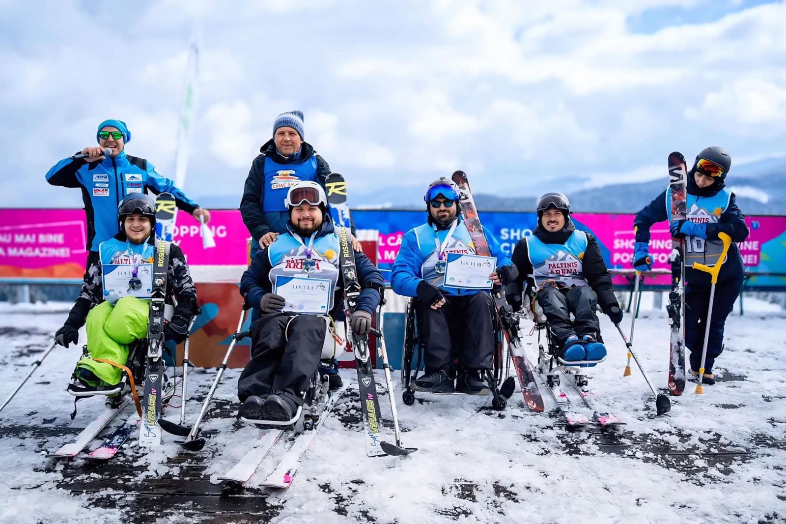 (P) De la lupta pentru accesibilizare la podium internațional în schi adaptat, Caiac SMile transformă din nou imposibilul în posibil