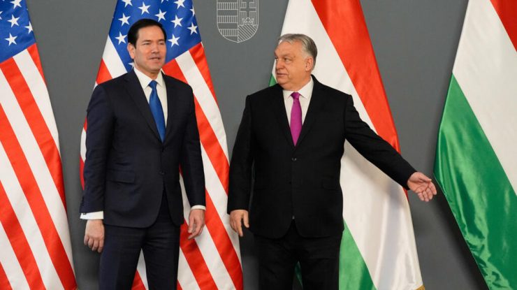 Secretarul de stat american Marco Rubio se întâlnește cu Viktor Orbán la Budapesta. SUA și Ungaria urmează să semneze un acord de cooperare nucleară civilă