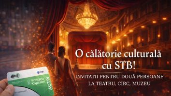 STB lansează campania „O călătorie culturală cu STB”. Poți câștiga invitații duble la teatru și la concerte dacă ai un abonament valabil