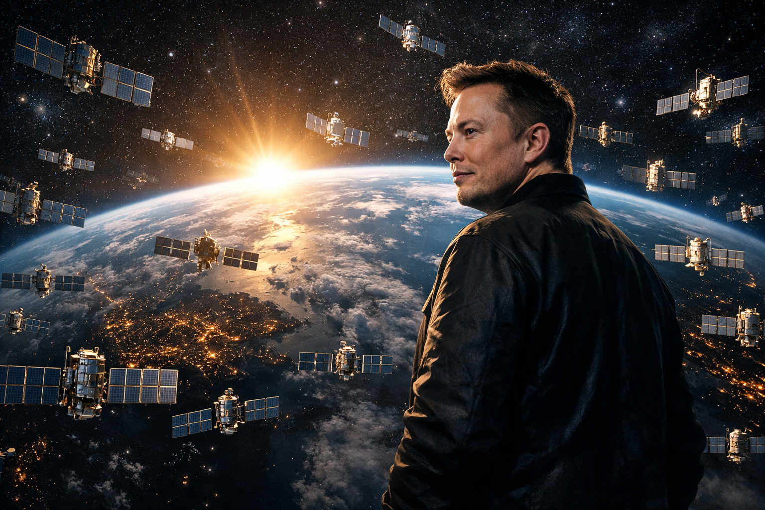 Elon Musk vrea să transforme spațiul în „cel mai mare centru de date AI din lume”. SpaceX solicită aprobare pentru a lansa un milion de sateliți în orbită