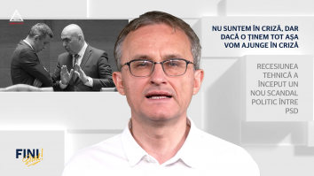 Fini sunt! Nu suntem în criză, dar dacă o ținem tot așa vom ajunge în criză
