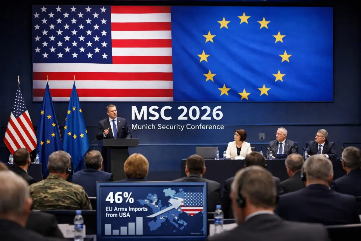 Astăzi începe Conferința de Securitate de la München. Tema anului 2026 este lumea „în curs de distrugere”, în care Trump face regulile Noii Ordini Mondiale. România este reprezentată de Oana Țoiu, Radu Miruță și Dan Cîmpean