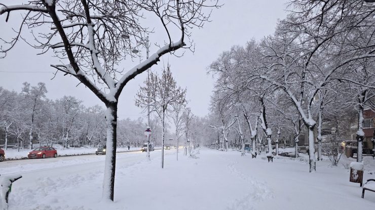 Cod roșu de ninsoare în București și Ilfov: Departamentul pentru Situații de Urgență a emis, miercuri dimineață, un mesaj RO-ALERT