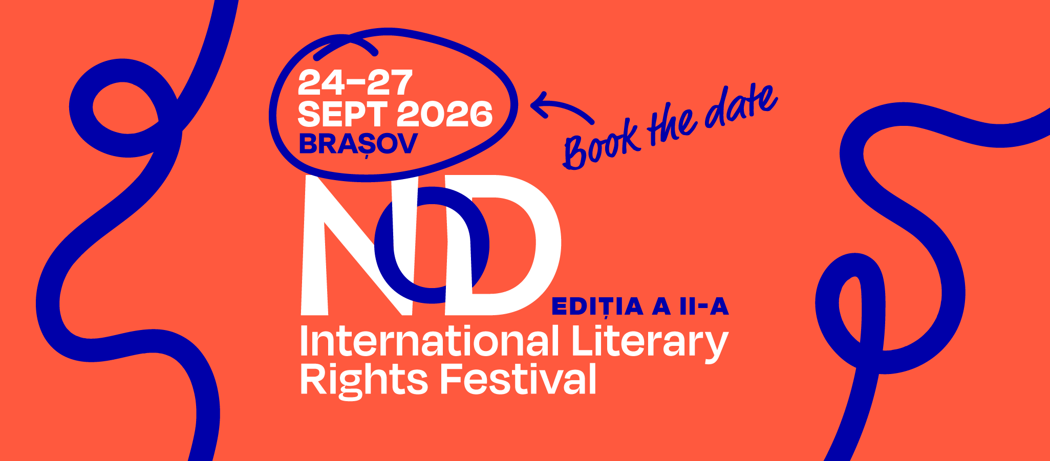 NOD – International Literary Rights Festival revine la Brașov cu cea de-a doua ediție, între 24 și 27 septembrie