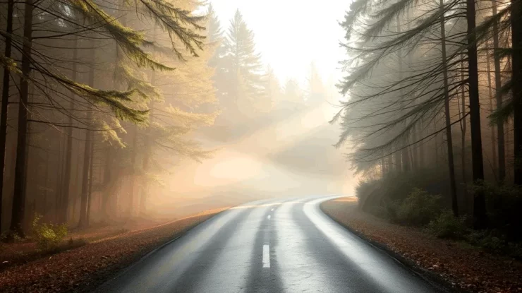 ANM a emis Cod galben de ceață în mai multe județe din țară