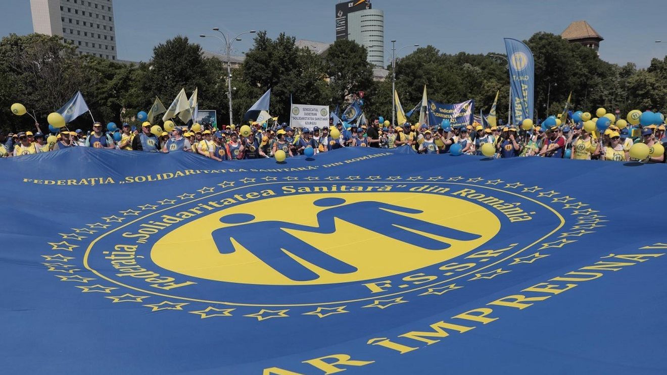 Federația „Solidaritatea Sanitară” notifică Guvernul. Se pregătește greva generală în sectorul sanitar