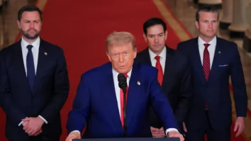 APTOPIX Mideast Wars Trump 30446