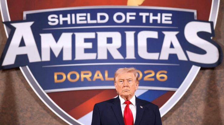 Trump lansează o nouă coaliție militară împotriva cartelurilor, la Summitul „Shield of the Americas”. 12 țări vor participa alături de SUA la combaterea traficului de droguri și securizarea Emisferei Occidentale