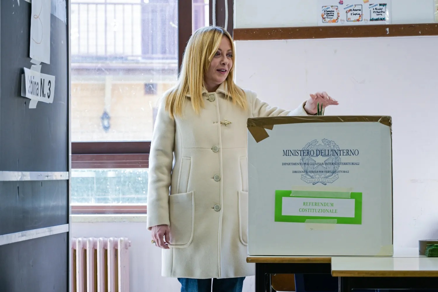 Înfrângere majoră pentru Giorgia Meloni, la Referendum: Italienii au respins Reforma pe Justiție, cu 54,57% voturi