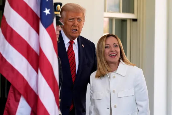 Donald Trump o laudă pe Giorgia Meloni: „Cred că este un mare lider”