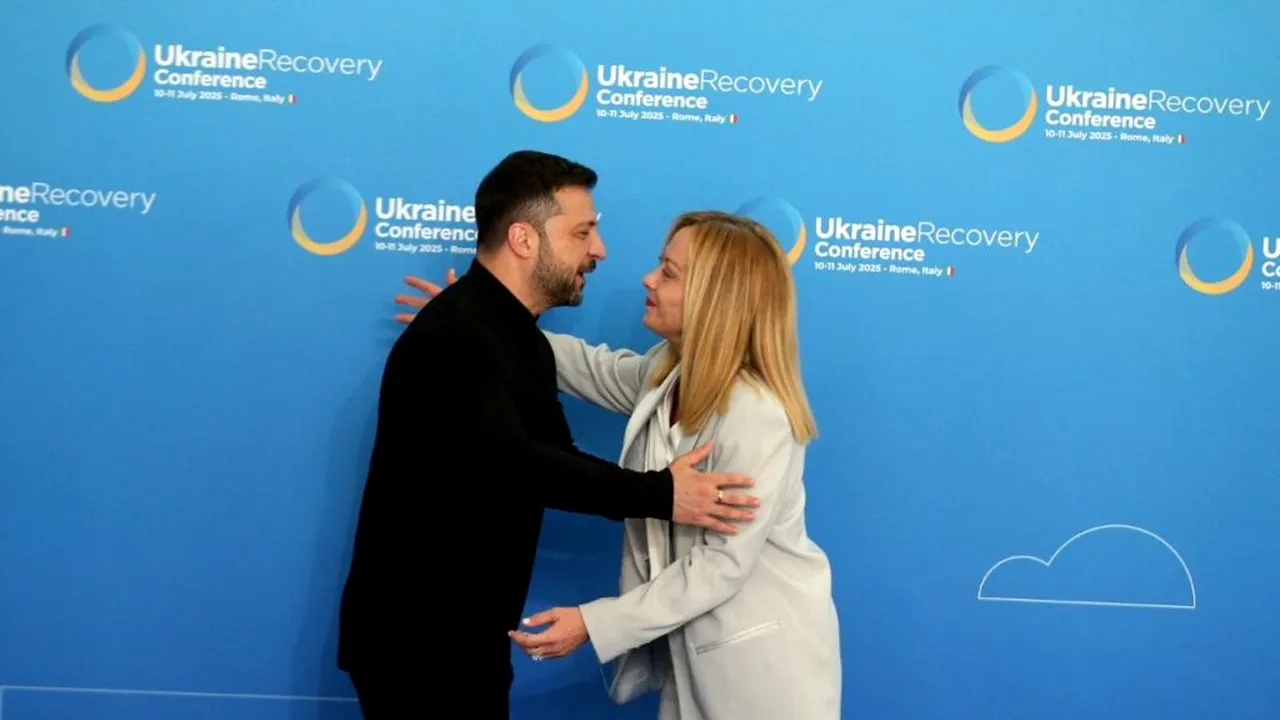 Volodimir Zelenski și Giorgia Meloni au discutat despre criza din Iran și sprijinul financiar pentru Ucraina