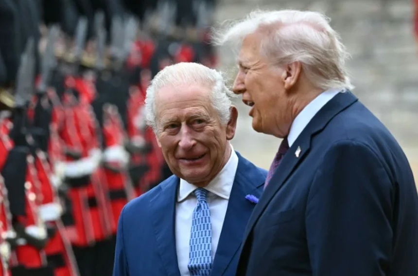 Trump îl primeşte pe Regele Charles al III-lea la Washington, după atacul de la dineul Casei Albe