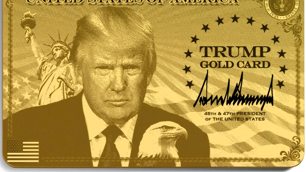 Programul „Gold Card”, lansat de Donald Trump, a aprobat până acum o singură viză