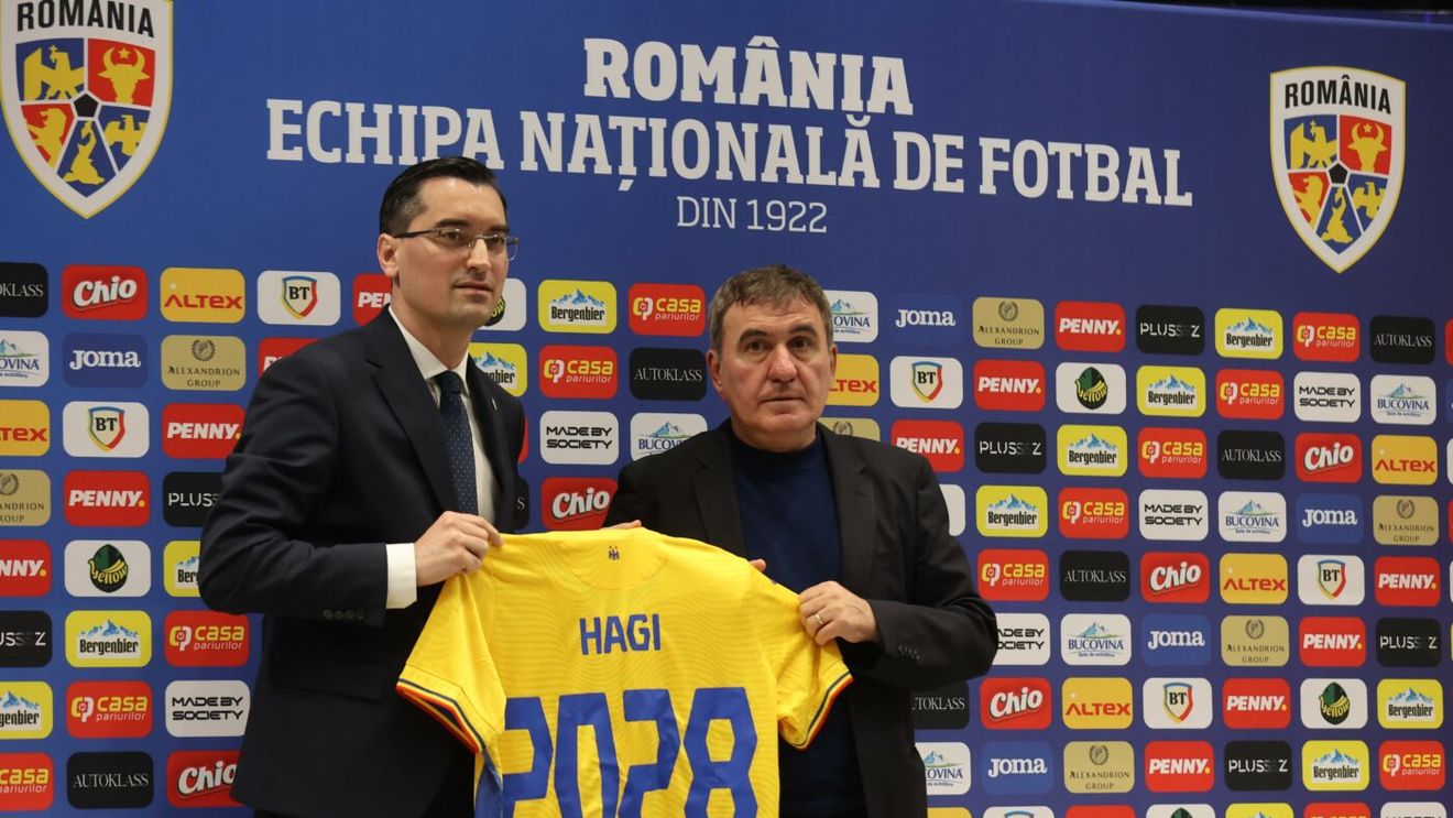 Gheorghe Hagi este oficial noul selecționer al României: „Ca să vii la echipa naţională, trebuie să fii unul dintre cei mai buni din România. Cred, sunt convins şi am curaj că putem să realizăm lucruri frumoase”