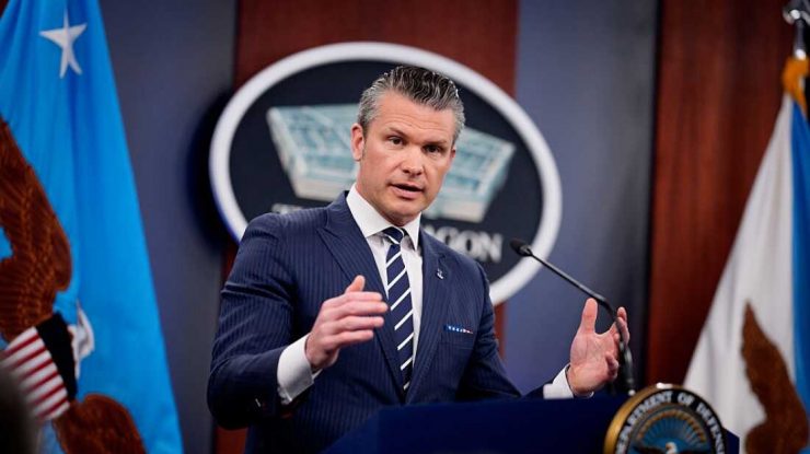 DOD Secretary Hegseth And Chairman Of The Joint Chiefs Caine Brief On Iran Strike