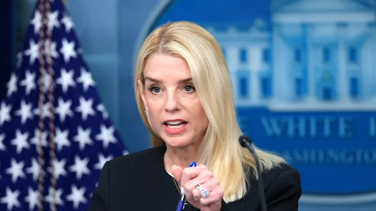 Pam bondi fires ethics chief