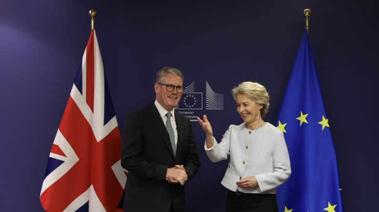 Prime Minister Keir Starmer meets Ursula von der Leyen