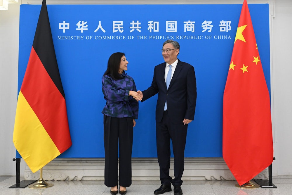 Wirtschaftsministerin Reiche in China