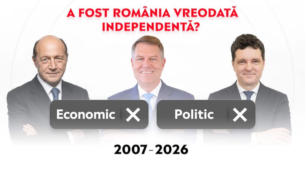 A fost romania vreodata independenta 2007 2026 Basescu Iohannis Nicusor Dan