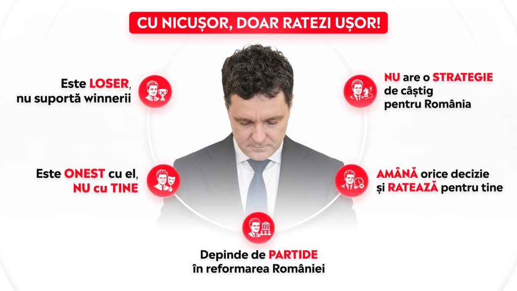 Cu Nicusor doar ratezi usor