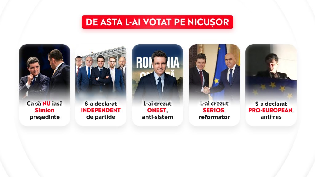 De asta l ai votat pe Nicusor
