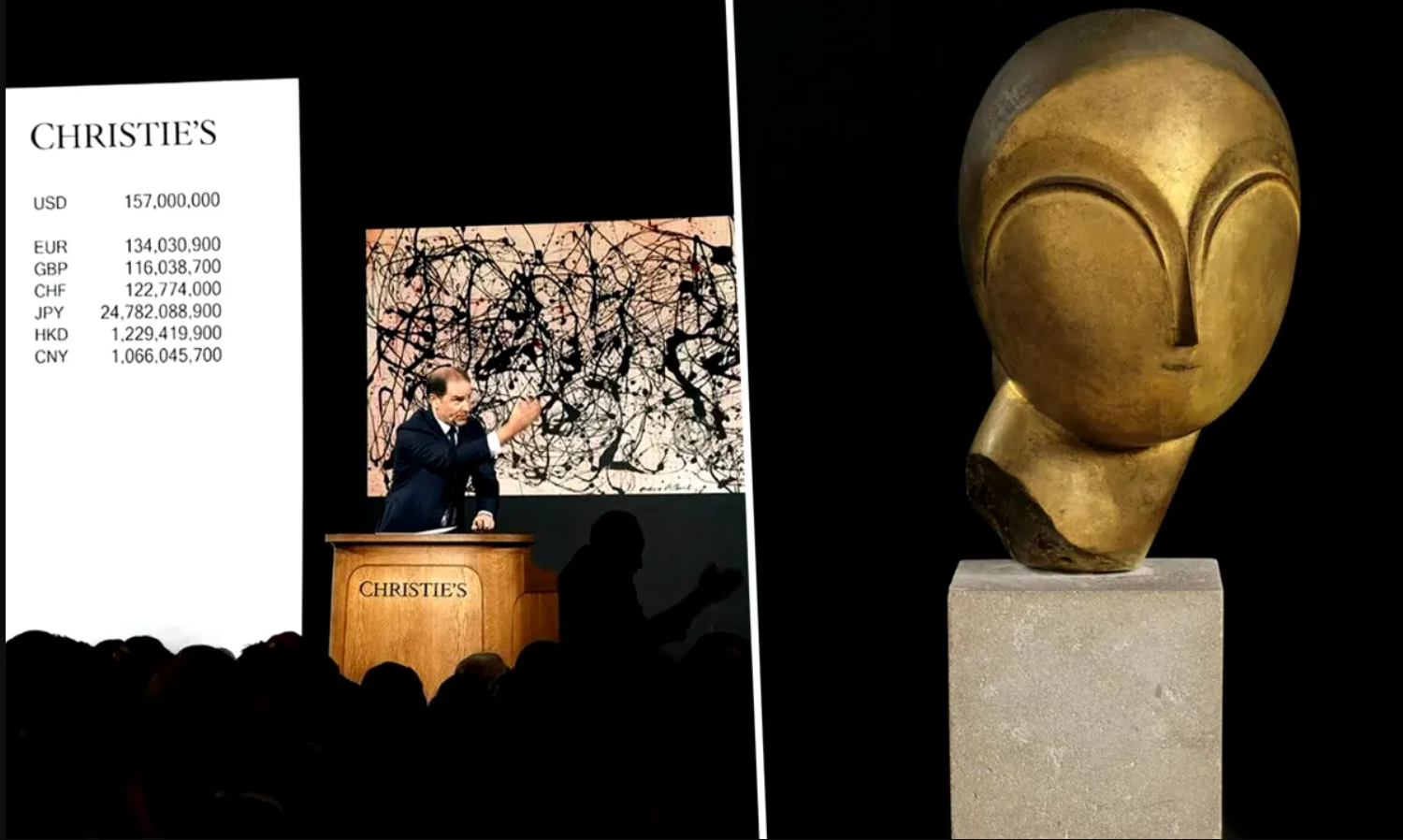 Constantin Brâncuși în topul artei mondiale, Sculptura „Danaida” a atins unul dintre cele mai mari prețuri la licitație