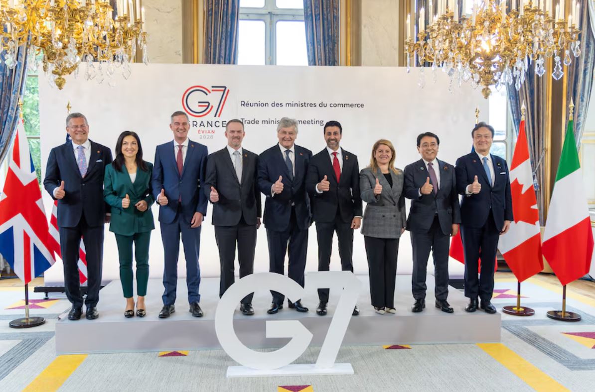 Miniștrii Comerțului din G7 s-au reunit la Paris, pe fondul tensiunilor din Orientul Mijlociu și al noilor amenințări din partea SUA privind tarifele
