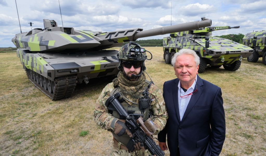 Rheinmetall armaments group tour in Lower Saxony