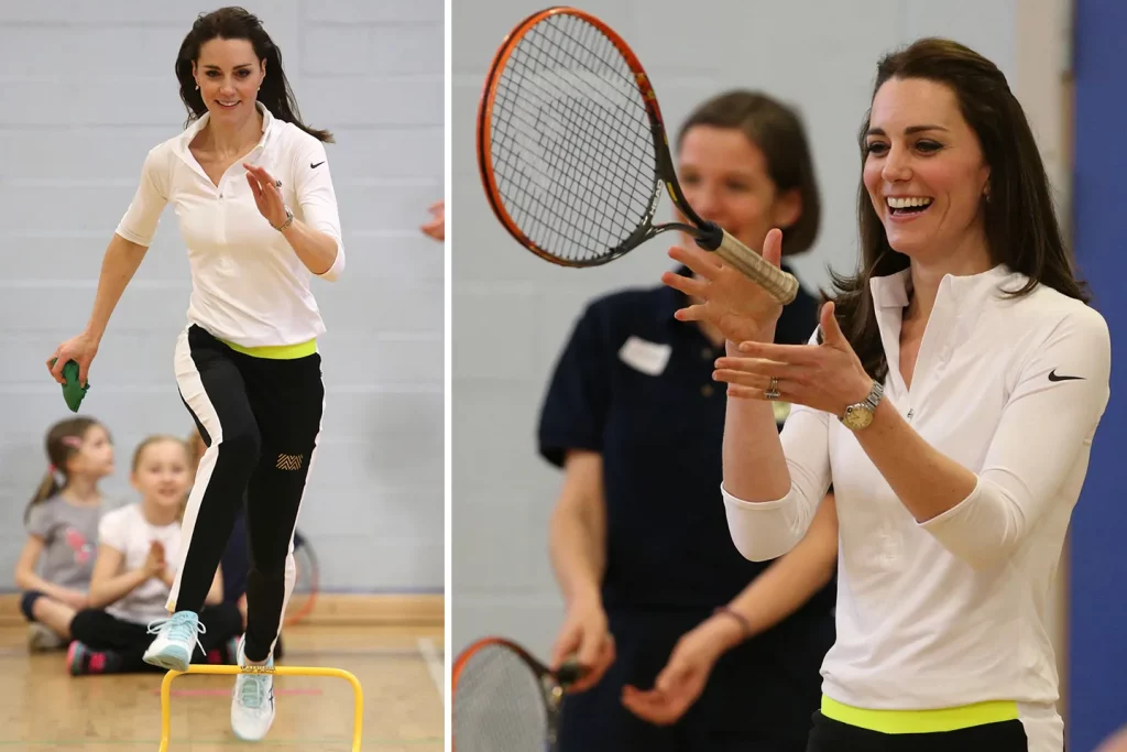 Kate middleton tennis andy murray