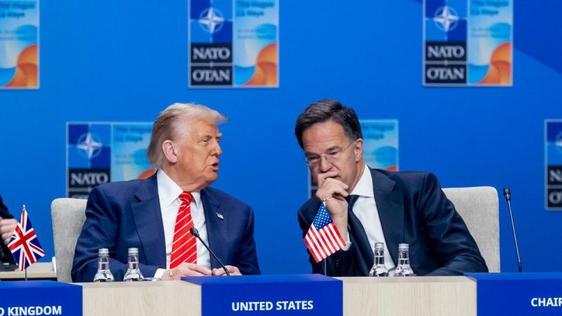 Mark rutte and trump