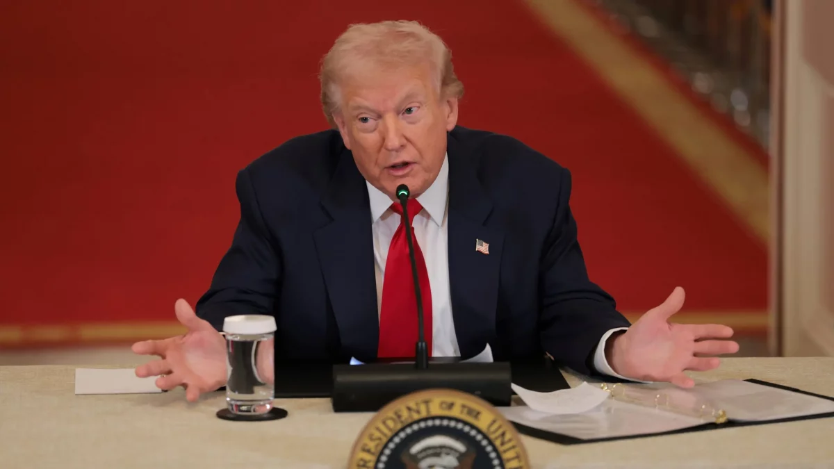 Trump speaking at college sports roundtable scaled