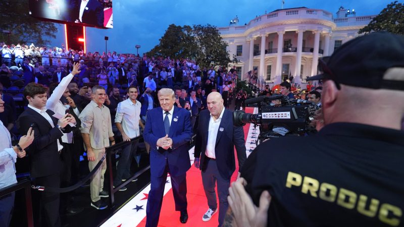 UFC Freedom 250 Trump