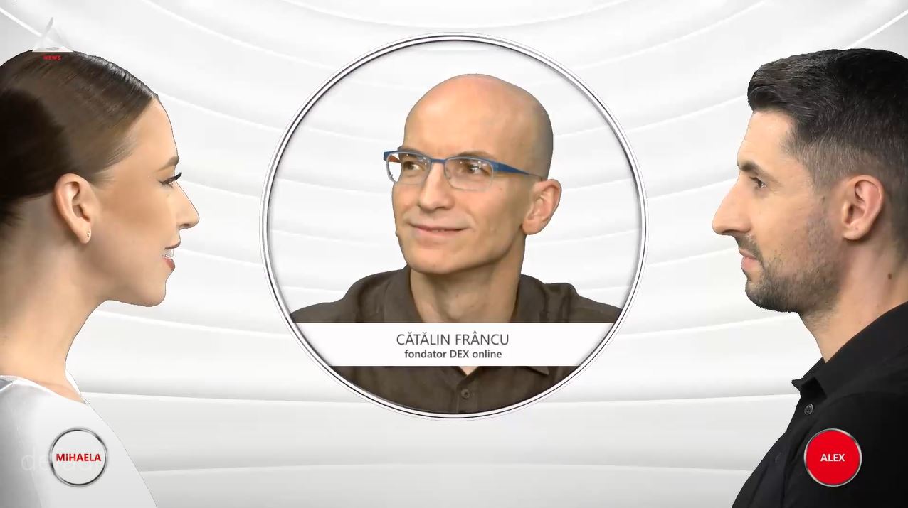 ȘTIU, 17 iunie, ora 20:00, cu Mihaela Măncilă și Alex Anghel. Invitat: Cătălin Frâncu, fondator DEX online