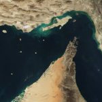 Straits of Hormuz Credit NASA public domain via Wikimedia