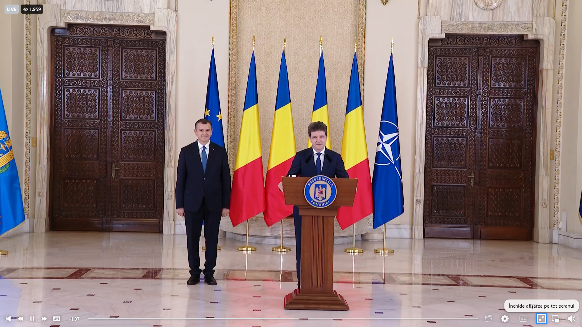 BREAKING. Nicușor Dan l-a desemnat pe Eugen Tomac Premier: Singura soluție este un Prim-ministru care să fie independent de partidele din Parlament