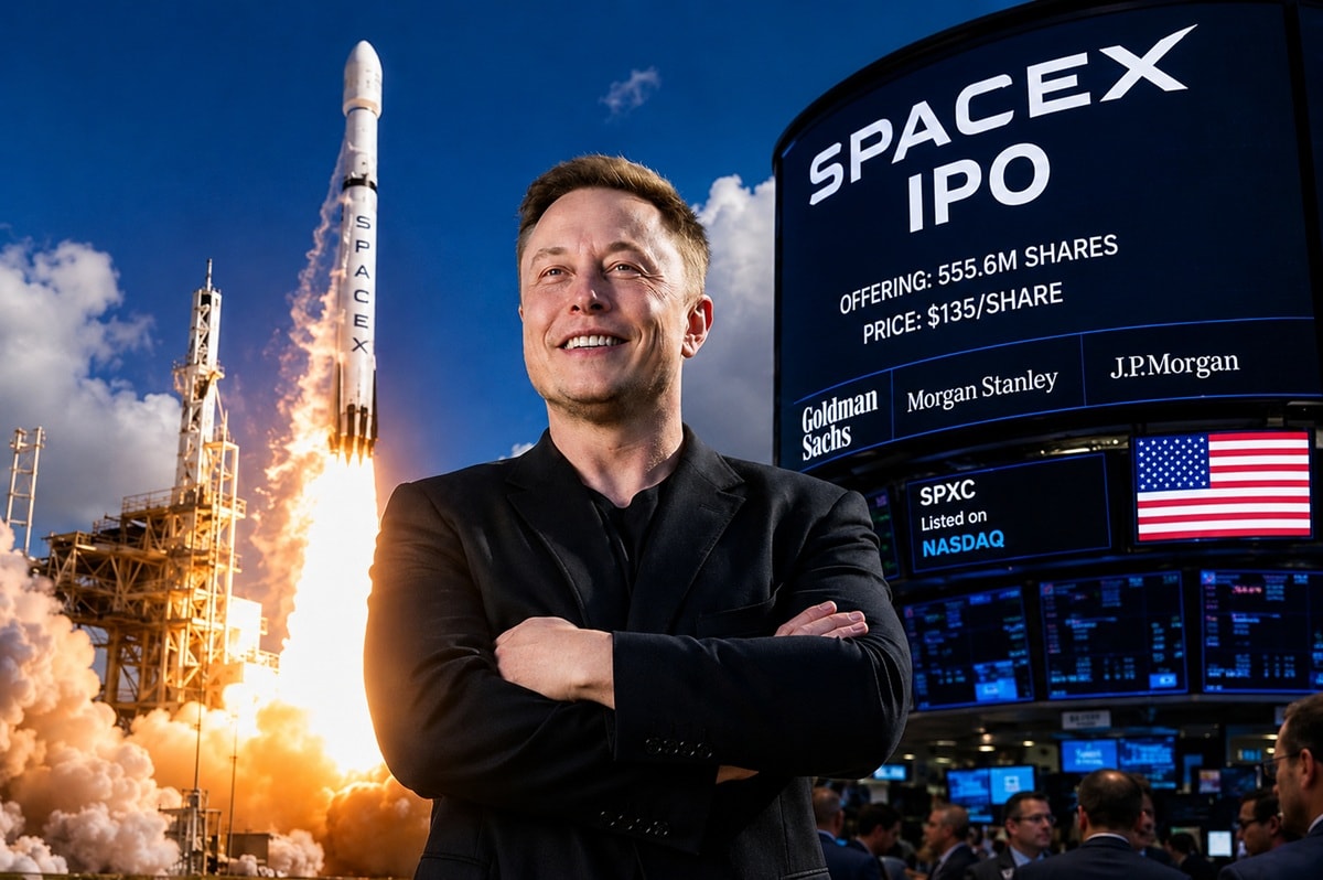 SpaceX atrage 75 de miliarde de dolari înaintea debutului său pe bursă. Este cel mai mare IPO din istorie