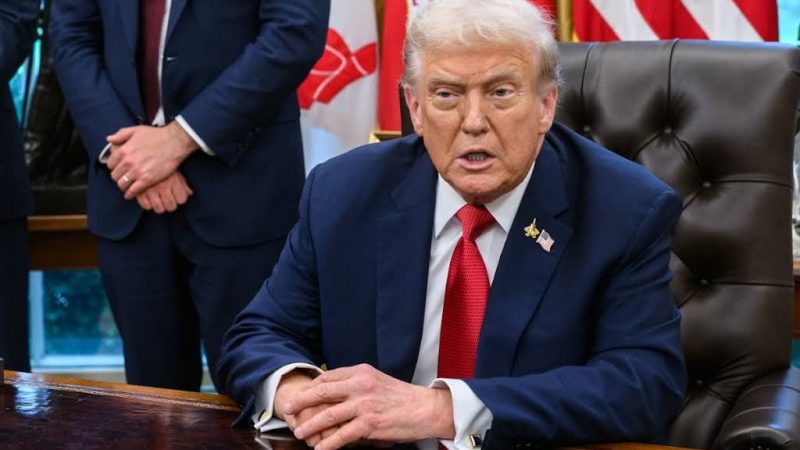 Trump . .